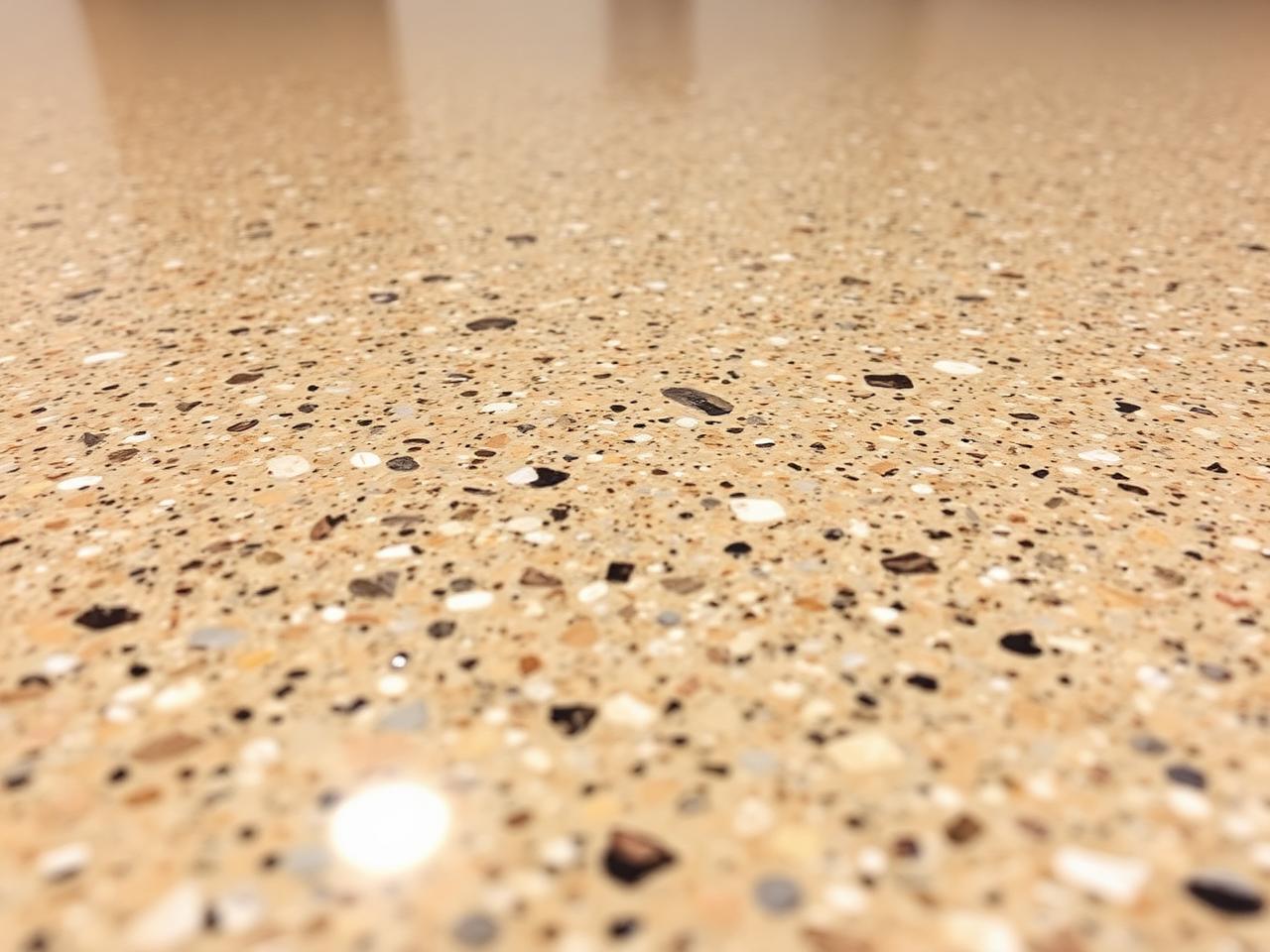 Desert tan flake coating
